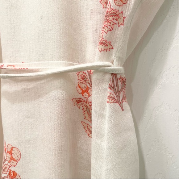 Lucky Brand Floral Wrap Top - Picture 6 of 14